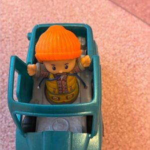 Fisher-Price Toy truck jeep with man NWOT